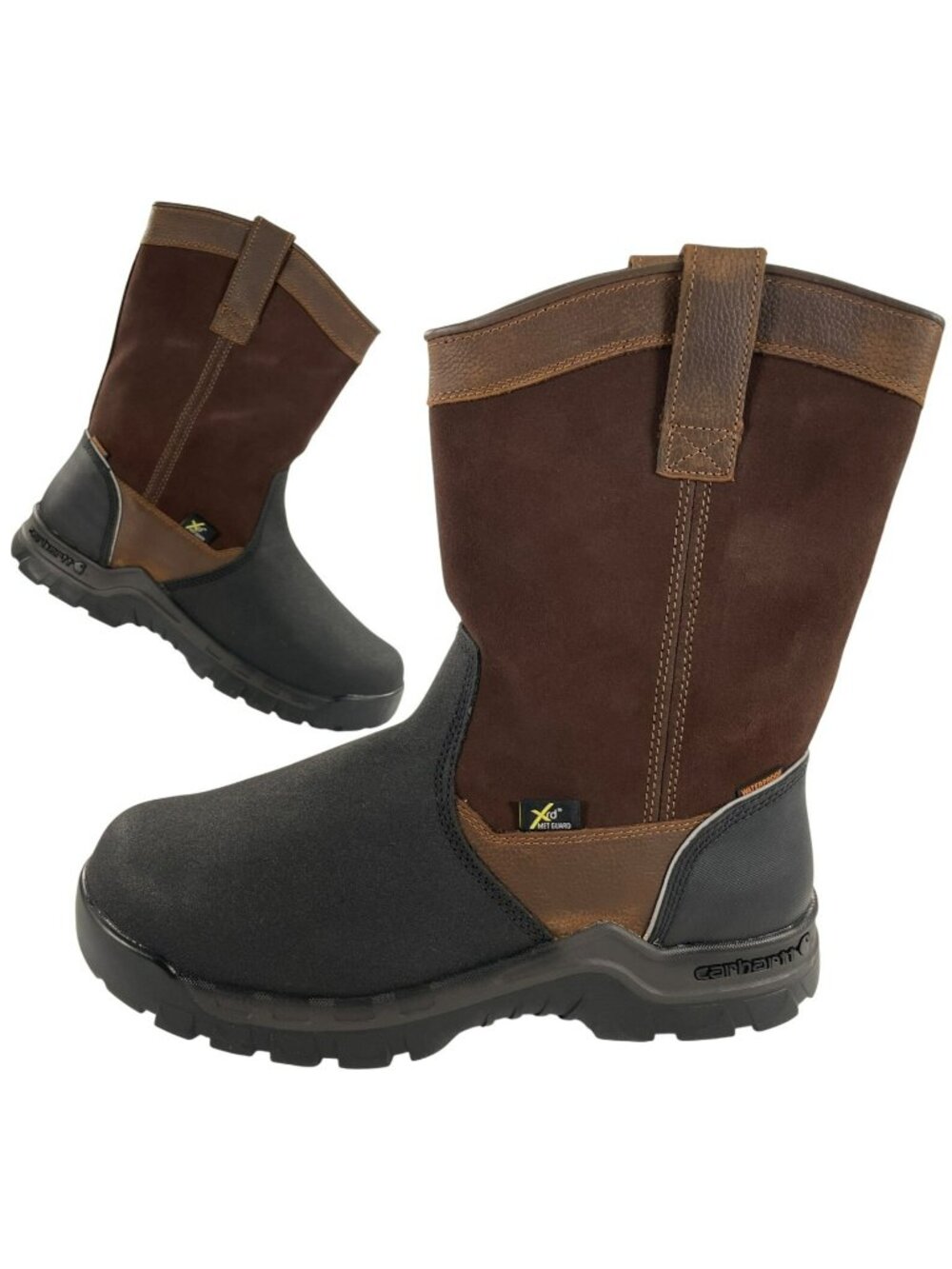 Carhartt Rugged Flex Boots Waterproof Composite 11" Pull-On Sz 14W MSRP $225 NEW